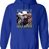 If You Don't Like My Driving Get Off The Sidewalk. Hoodie - Blue