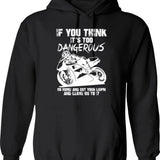 If You Think I'm Awesome You Should Meet My Twin Sister Funny Twins Gift Idea Christmas Gifts (1) Hoodie - Black