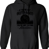 If You Think It's Too Dangerous Go Home Motorcycle Hoodie - Black