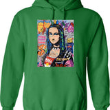 Igloo Hoodie - Retro Graphic Pullover Hoodie for Men & Women - Green