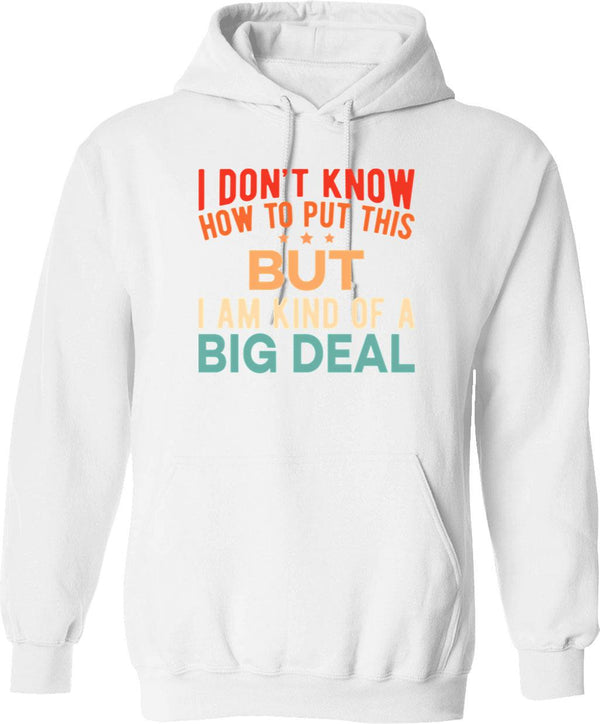 Im Done Peopling - Gift Hoodie - White