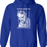 Im Shy But I Got A Huge Dick Hoodie - Blue