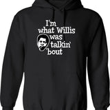 Im Vintage Hoodie - Retro Graphic Cosy Pullover - Black