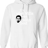 Im Vintage Hoodie - Retro Graphic Cosy Pullover - White