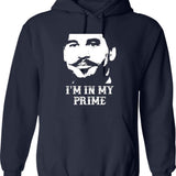 Im in My Prime Graphic Pullover Hoodie - Navy
