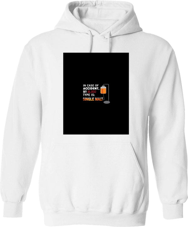 In Bruges Poster Vintage Hoodie - Retro Graphic Cosy Pullover - White