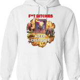Indochine Hoodie - Retro Graphic Pullover Hoodie for Men & Women - White