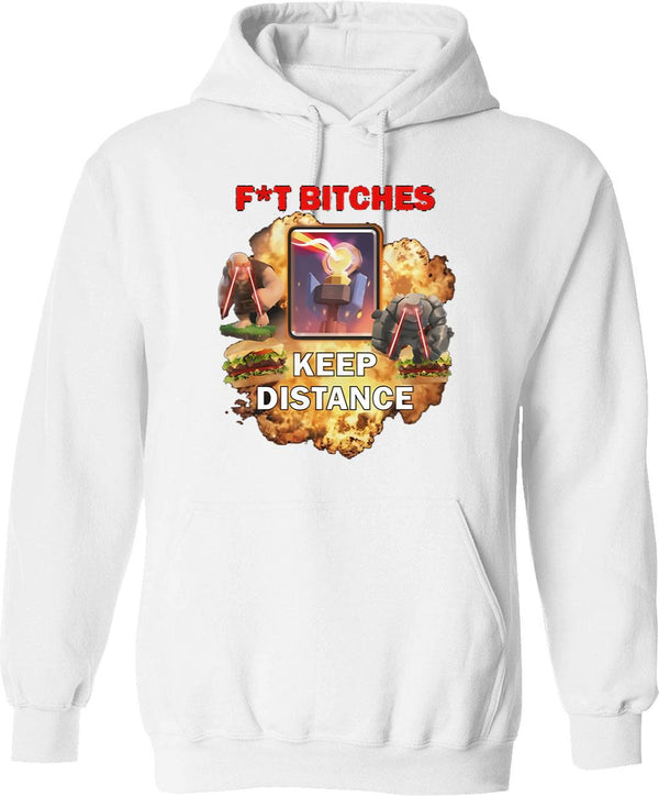 Indochine Hoodie - Retro Graphic Pullover Hoodie for Men & Women - White