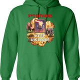 Indochine Hoodie - Retro Graphic Pullover Hoodie for Men & Women - Green