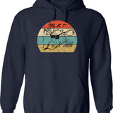 Inspiral Carpets Hoodie - Retro Graphic Pullover Hoodie for Men & Women - Navy