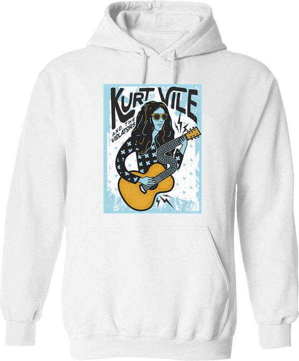 Intense Excitement - Funny Vintage Sign Hoodie - White