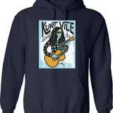 Intense Excitement - Funny Vintage Sign Hoodie - Navy