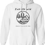 International Order For Gorillas Hoodie - Retro Graphic Pullover Hoodie for Men & Women - White