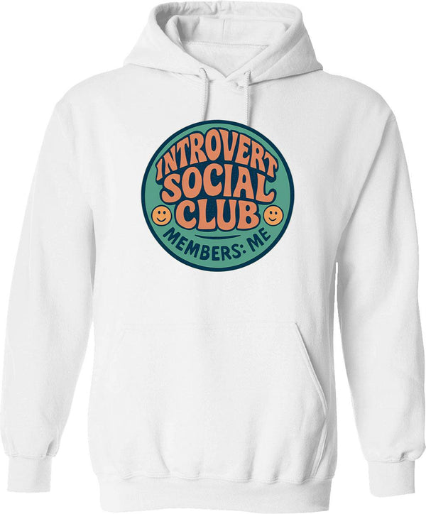 Into The Wild Hoodie - Retro Graphic Pullover Hoodie for Men & Women - White