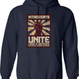 Introverted But Willing To Discuss Pinball Funny Pinball Hoodie - Navy