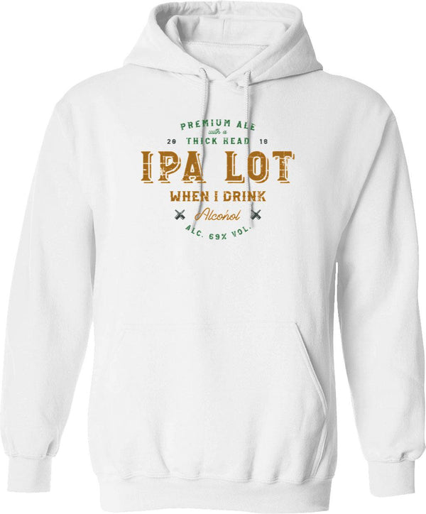 Introverts Unite Separately Hoodie - Retro Graphic Pullover Hoodie for Men & Women - White