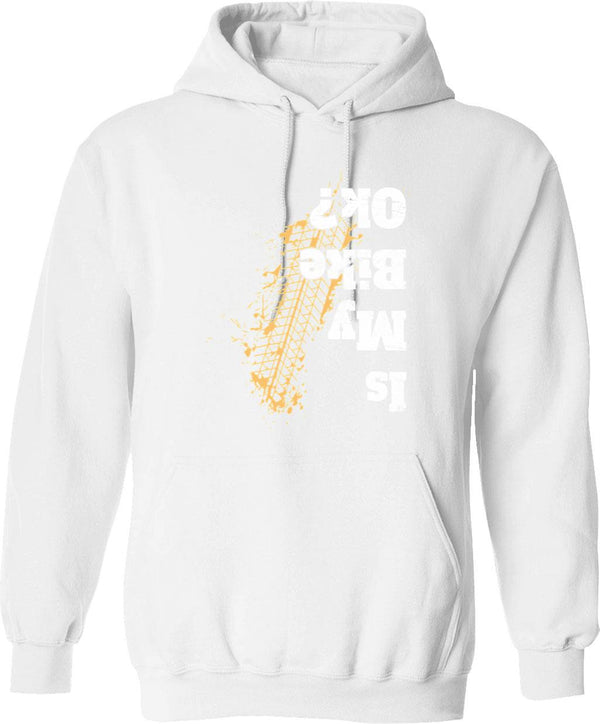 Is Everybody Going Crazy Hoodie - Retro Graphic Pullover Hoodie for Men & Women - White