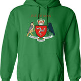 Is Your Pussy Gluten Free Hoodie - Retro Graphic Pullover Hoodie for Men & Women - Green