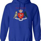 Is Your Pussy Gluten Free Hoodie - Retro Graphic Pullover Hoodie for Men & Women - Blue