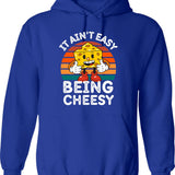 Istvan Toth Kcd2 Vintage Hoodie - Retro Graphic Cosy Pullover - Blue