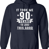 It Took Me 60 Years To Look This Good60 Years Old Birthday Funny Gift Hoodie - Navy