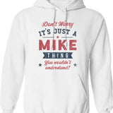 It's A Great Day For Hockey Hoodie - White
