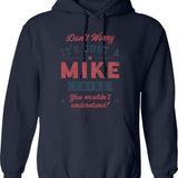 It's A Great Day For Hockey Hoodie - Navy