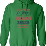 It's A Paula Thing Hoodie - Retro Graphic Pullover Hoodie for Men & Women - Green