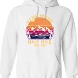 It's Great To Be White Hoodie - Retro Graphic Pullover Hoodie for Men & Women - White