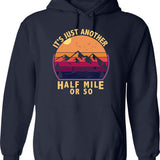 It's Great To Be White Hoodie - Retro Graphic Pullover Hoodie for Men & Women - Navy