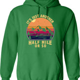 It's Great To Be White Hoodie - Retro Graphic Pullover Hoodie for Men & Women - Green