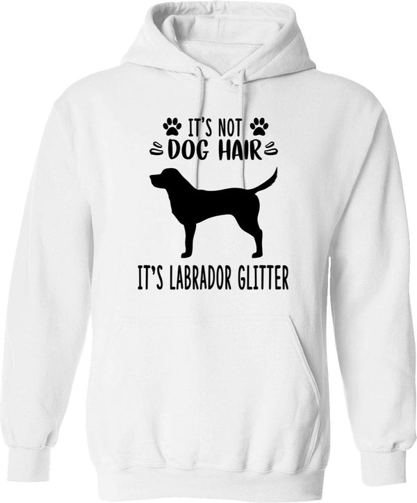 It's Not Dog Hair It's French Bulldog Glitter French Bulldog Art French Bulldog Love French Bulldog Mama French Bulldog Owner French Bulldog Hoodie - White