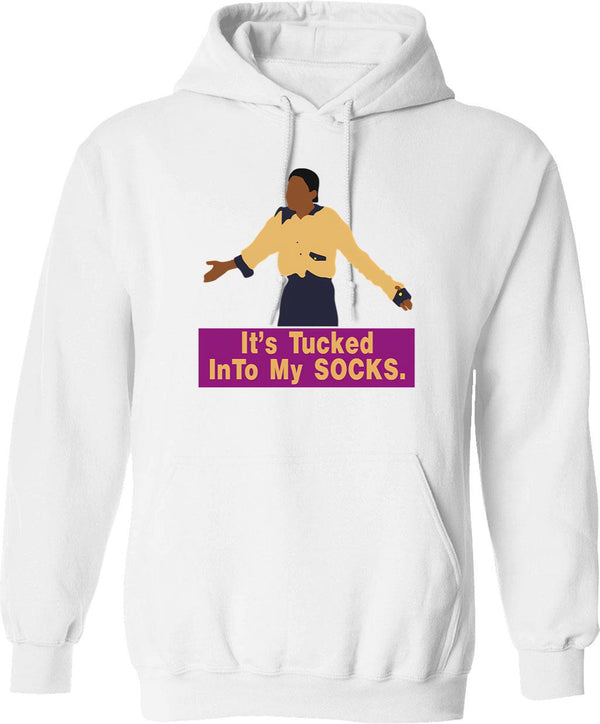 It's Tough Being A Genius But I Manage Funny Rude Mens Lady's Hoodie - White