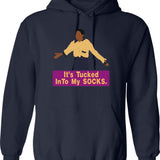 It's Tough Being A Genius But I Manage Funny Rude Mens Lady's Hoodie - Navy