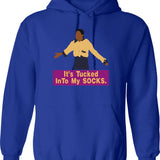 It's Tough Being A Genius But I Manage Funny Rude Mens Lady's Hoodie - Blue