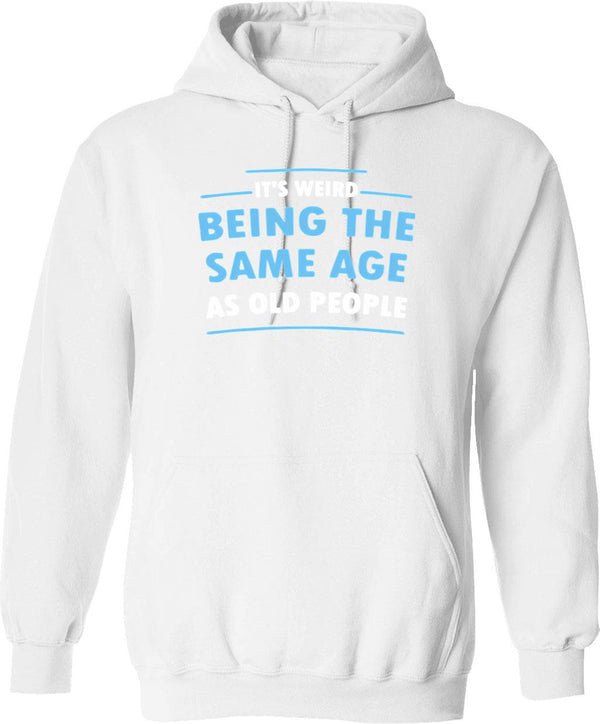 It's Tucked Into My Socks Hoodie - Retro Graphic Pullover Hoodie for Men & Women - White