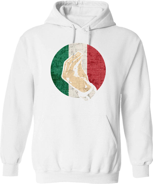 It's Weird Being The Same Age As Old People Hoodie - White