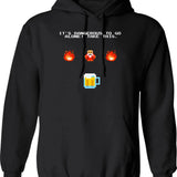 Its Dell Boo To Me Hoodie - Retro Graphic Pullover Hoodie for Men & Women - Black