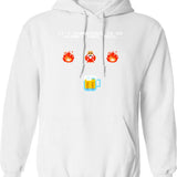 Its Dell Boo To Me Hoodie - Retro Graphic Pullover Hoodie for Men & Women - White