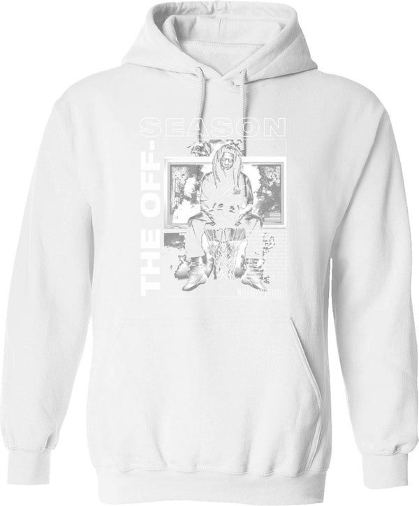 Its Not Hoarding If Its Guitars Funny Guitarist Gift Hoodie - White
