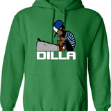 J Cole Rapper Vintage Rap Music (1) Hoodie - Green