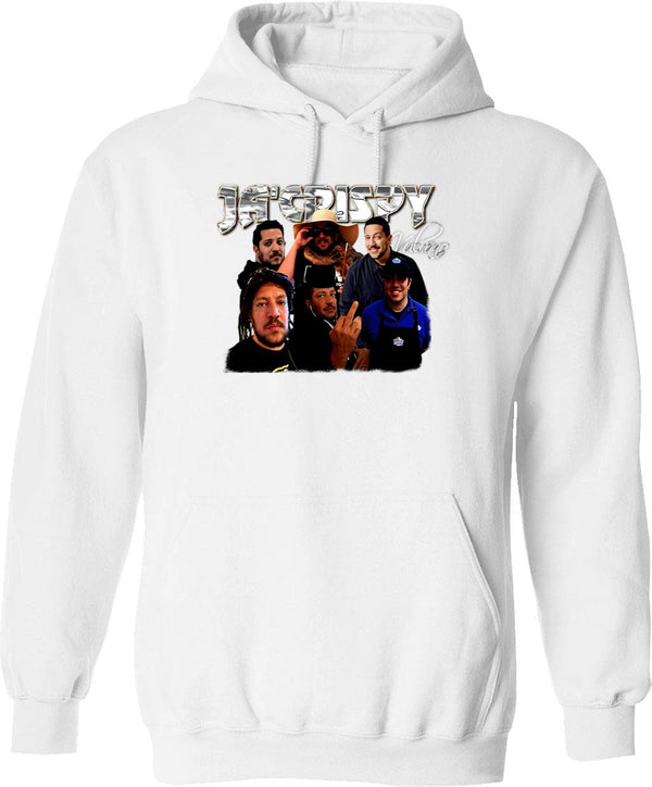 J.b.o Bands Art Funny Wer Lsst Die Sau Raus Hoodie - White