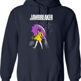 Jawbreaker Hoodie - Retro Graphic Pullover Hoodie for Men & Women - Navy
