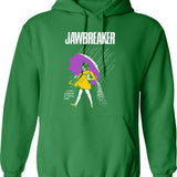Jawbreaker Hoodie - Retro Graphic Pullover Hoodie for Men & Women - Green