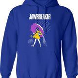 Jawbreaker Hoodie - Retro Graphic Pullover Hoodie for Men & Women - Blue