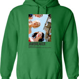 Jawbreaker ( White ) Hoodie - Retro Graphic Pullover Hoodie for Men & Women - Green