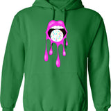 Jawbreaker (1) Hoodie - Retro Graphic Pullover Hoodie for Men & Women - Green