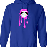 Jawbreaker (1) Hoodie - Retro Graphic Pullover Hoodie for Men & Women - Blue