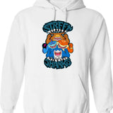 Jawbreaker (2) Hoodie - Retro Graphic Pullover Hoodie for Men & Women - White