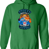 Jawbreaker (2) Hoodie - Retro Graphic Pullover Hoodie for Men & Women - Green